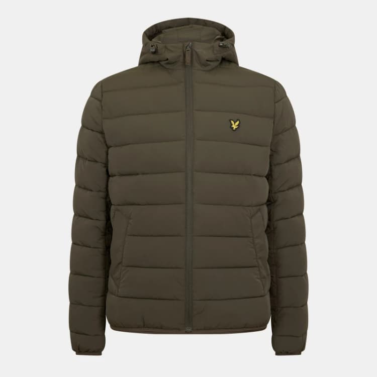 Image of Lyle and Scott Puffer Jacket - Green Green XS