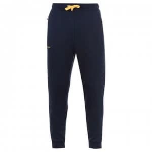Image of KooGa Cuffed Jogging Bottoms Senior - NAVY/YELLOW