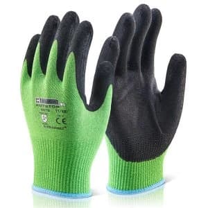 Image of Click Kutstop Micro Foam Nitrile Green Cut Level 5 Green S Ref KS15S