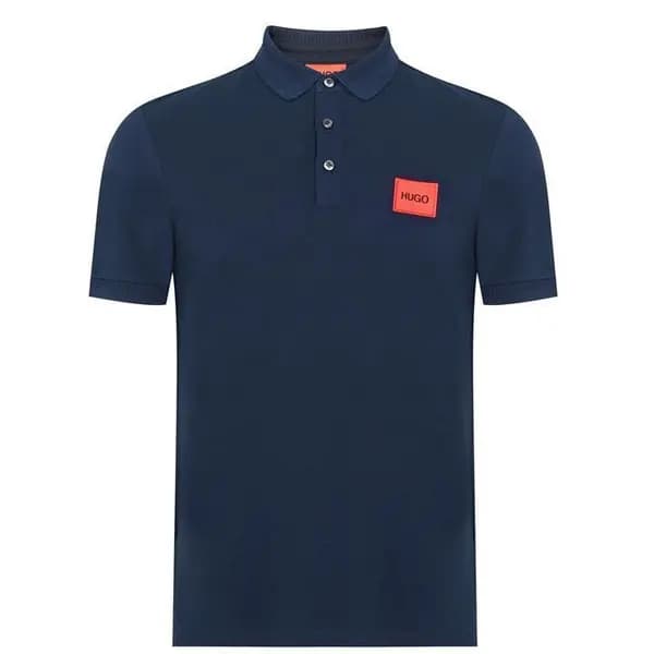 Image of Hugo Dereso Polo Shirt - Blue L