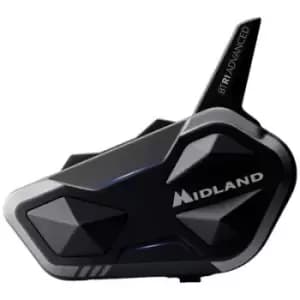 Image of Midland C1529 BTR1 Advanced Bluetooth Kommunikation Rider communication set Suitable for (helmet type) Full-face helmet, Jet helmet, Flip-up helmet