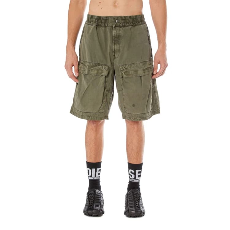 Image of Diesel P-Beek Shorts Green male S