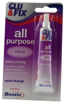 Image of Bostik All Purpose Clear Glue 20ml Pk6