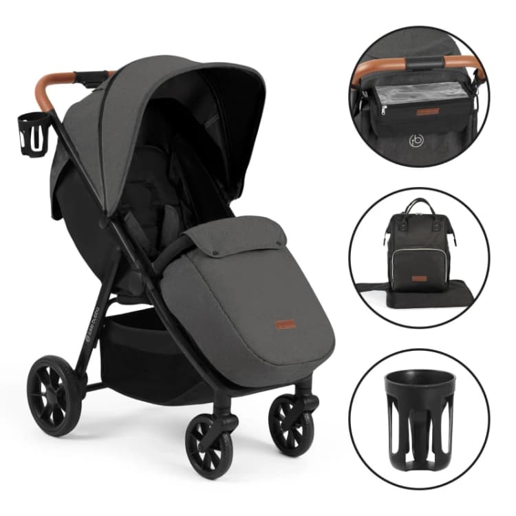 Image of Ickle Bubba Stomp Stride Stroller - Prime - Grey Grey One Size