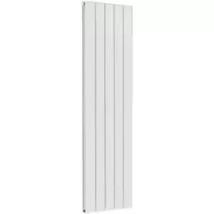Image of White Designer Radiator Vertical Flat Panel Double Panel Rad Modern 1800x510mm - White