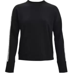 Image of Under Armour Rival Terry Sweatshirt Womens - Black