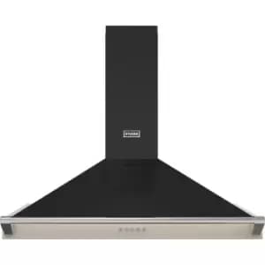 Image of Stoves Richmond ST RICHMOND CHIM 110PYR CRM Chimney Cooker Hood - Cream