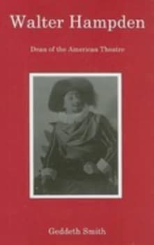 Image of Walter Hampden by Geddeth Smith Hardback