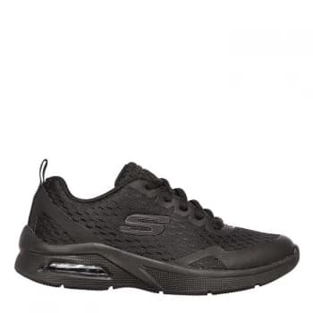 Image of SkechersBlack Microspec Max Trainers Youth