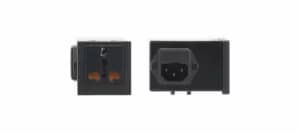 Image of Kramer Electronics TS-201GB socket-outlet Black