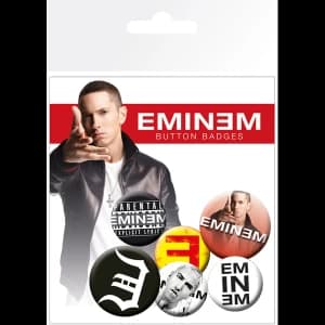 Image of Eminem Logos Badge Pack