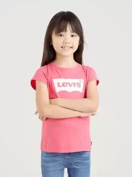 Image of Kids Batwing Tee - Pink / Tea Tree Pink
