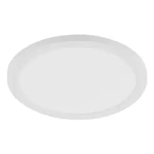Image of Spa 290mm Tauri LED Flush Ceiling Light 24W Tri-Colour CCT Opal and White