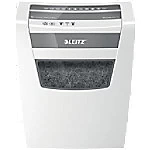 Image of Leitz IQ Home Office Cross-Cut Shredder Security Level P-4 10 Sheets