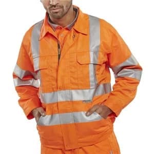 Image of BSeen 52 Railway Jacket Orange