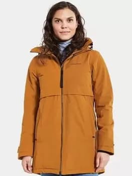 Image of Didriksons HELLE PARKA, Mustard, Size 42( UK 16), Women