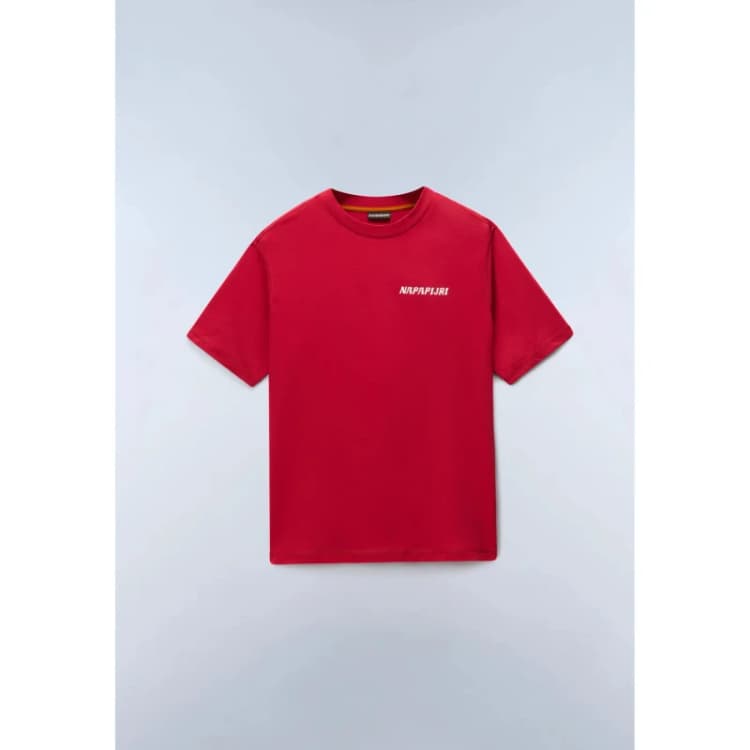 Image of T-Shirt Napapijri Sol Rouge Male XS
