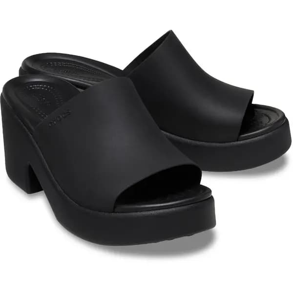 Image of Crocs Womens Brooklyn Foam Footbed Heels UK Size 4 (EU 36-37)