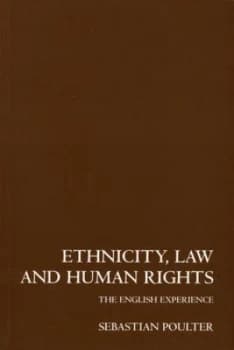 Image of Ethnicity Law and Human Rights by Sebastian Poulter Book