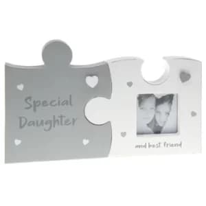 Image of Jigsaw Words Photoframe Daughter