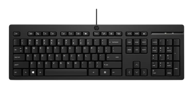 Image of HP 125 Wired Keyboard 266C9AA