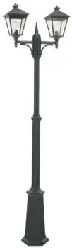 Image of Turin Outdoor Twin Lamp Post, E27