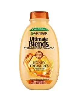 Image of Garnier Ultimate Blends Honey Treasures Strengthening Shampoo 400ml