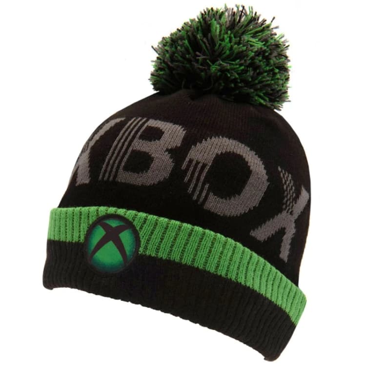 Image of Xbox Bobble Logo Beanie Black unisex