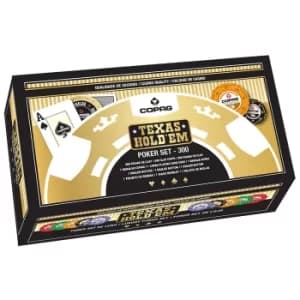 Image of Copag Texas Hold 'Em Wooden Poker Set (300 Pieces)