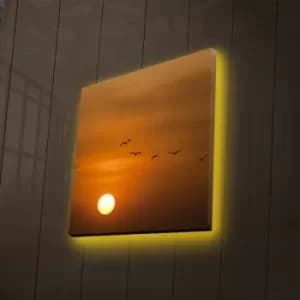 Image of 2828DACT-52 Multicolor Decorative LED Lighted Canvas Painting