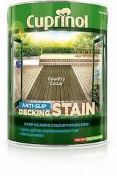 Image of Cuprinol Decking Stain Country Cedar 5L