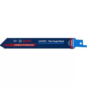 Image of Bosch Expert S922EHM Thin Tough Metal Cutting Reciprocating Saw Blades 150mm Pack of 1