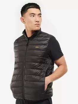 Image of Barbour International Reed Padded Gilet - Black, Size 2XL, Men