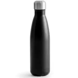 Image of Sagaform Steel Hot and Cold Bottle - Black (50cl)