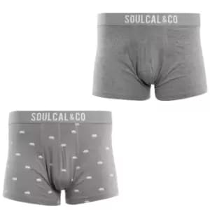 Image of SoulCal 2 Pack Modal Trunks - Grey