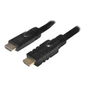 Image of LogiLink CHA0020 HDMI High-Speed Cable with Ethernet - 20m - Black