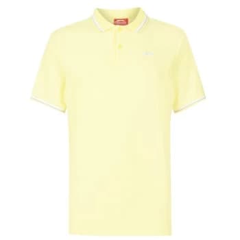 Image of Slazenger Tipped Polo Shirt Mens - Yellow
