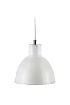 Image of Pop Dome Pendant Ceiling Light White E27