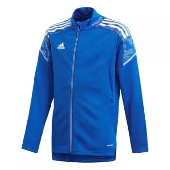 Image of adidas Condivo Quarter Zip Jacket Junior Boys - Navy/White
