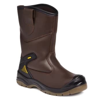Image of AP305 Brown Waterproof Rigger Boot - Size 10