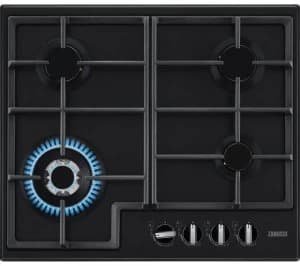 Image of Zanussi ZGNN645K 4 Burner Gas Hob
