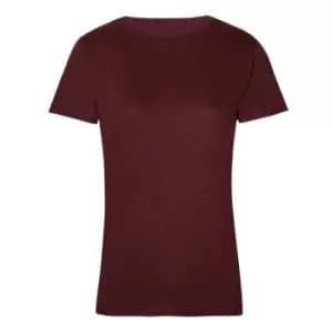 Image of SOLS Womens/Ladies Regent Short Sleeve T-Shirt (XXL) (Burgundy)
