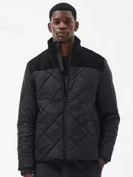 Image of Barbour Elmwood Quilt Jacket - Black Size M Men