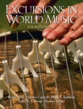 Image of Excursions in World Music by Bruno Nettl Paperback