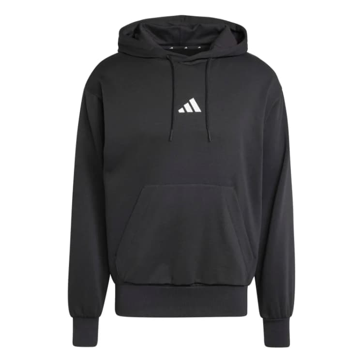 Image of Adidas SPORTSWEAR Feelcozy Essential Hoodie Sweatshirt Black Men XS;XXL;XL;M;S