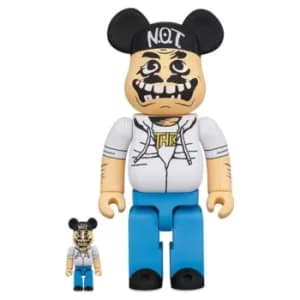 Image of Medicom Anthrax Not Man 100% X 400% Be@rbrick 2-Pack
