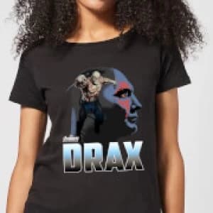 Image of Avengers Drax Womens T-Shirt - Black