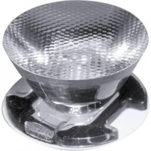Image of LED optics Water clear Rippled Transparent 10 No. of LEDs ma