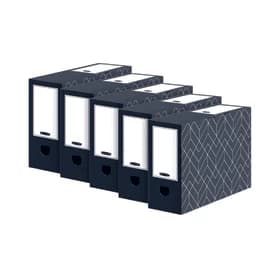 Image of Bankers Box Decor 100mm Transfer File Grey Pack of 5 4482901