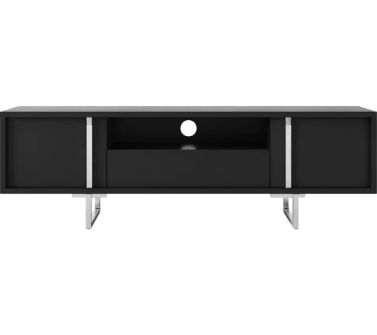 Image of ALPHASON Gallium 1600 mm TV Stand - Black 5060669117872